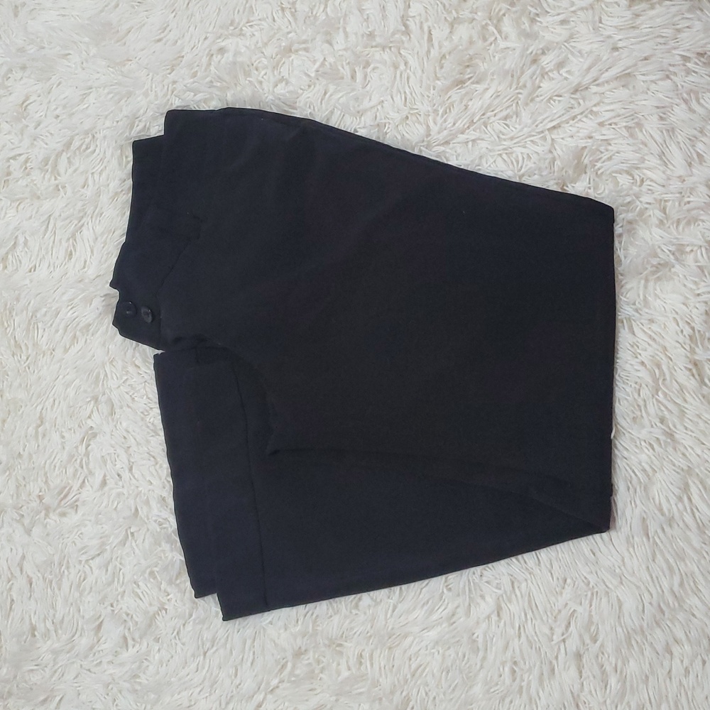 Ladies Wide Bottom Black Pants